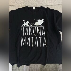 Black Hakuna Matata T-Shirt